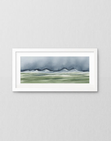 Rain on the Range I - Art Print