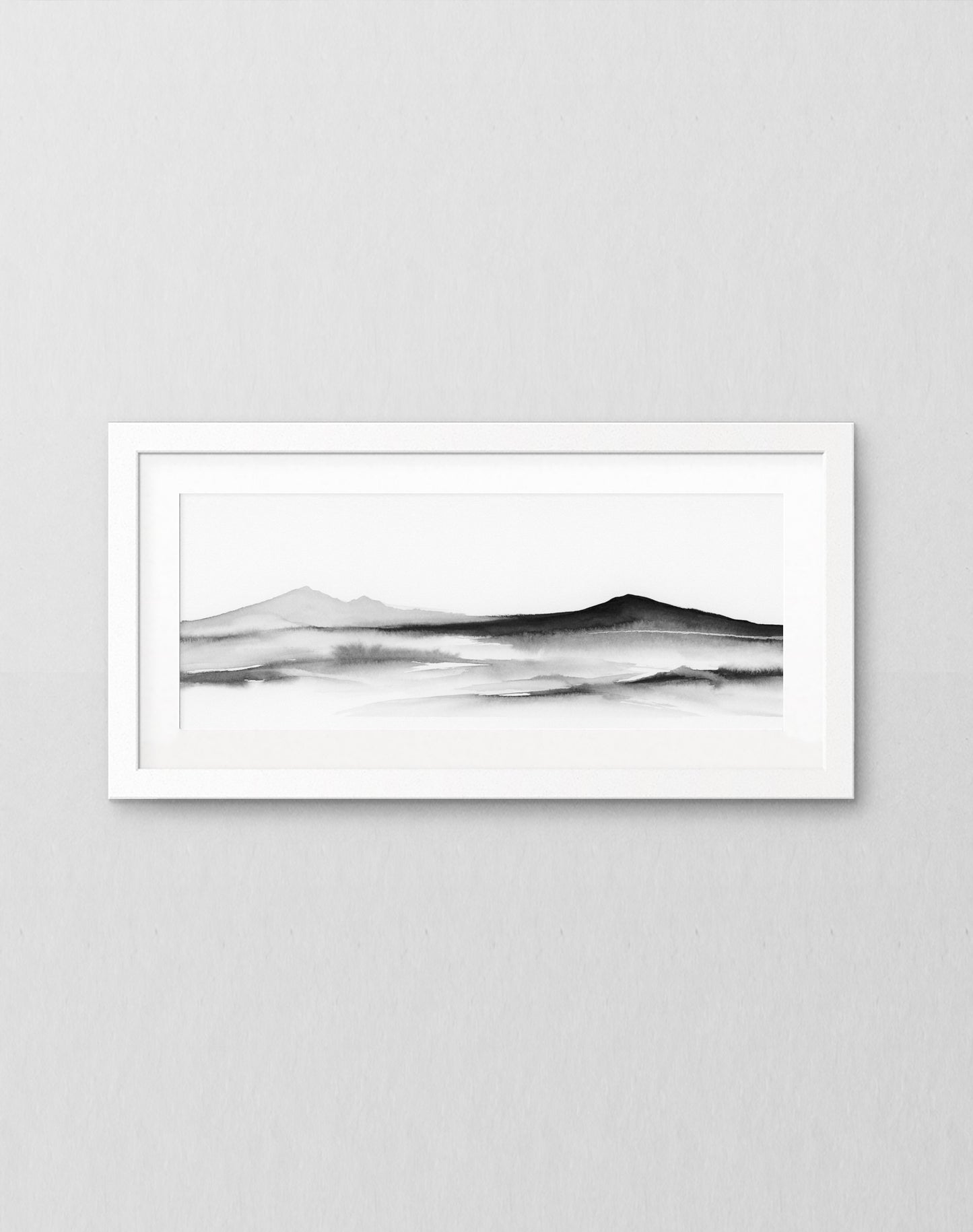 Shadows of the Summit II - Art Print