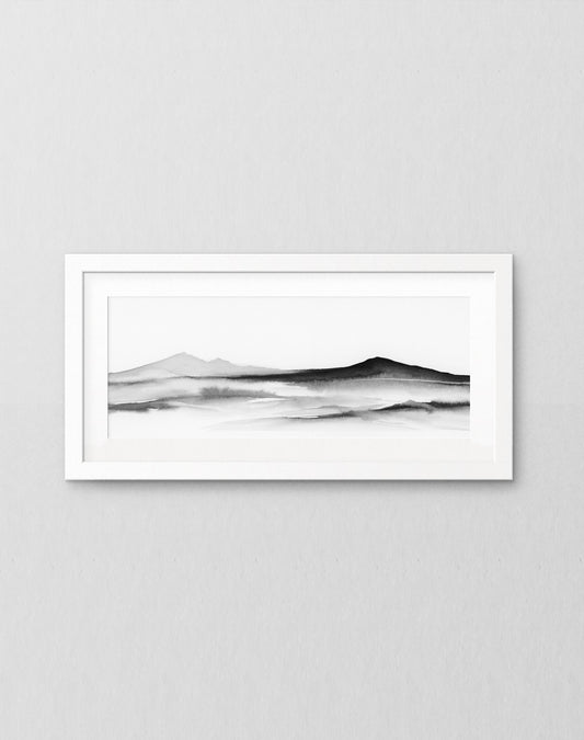 Shadows of the Summit II - Art Print