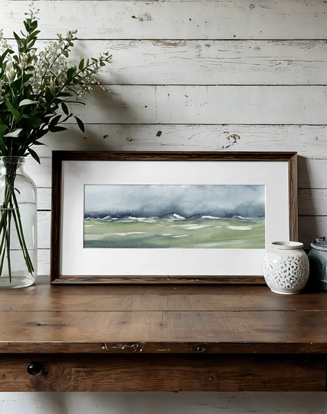 Rain on the Range III - Art Print