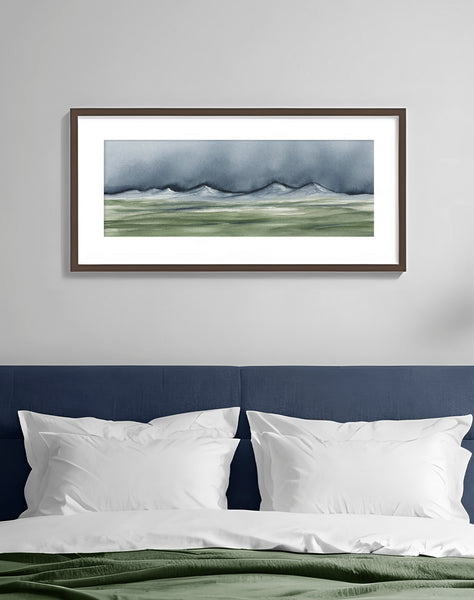 Rain on the Range I - Art Print