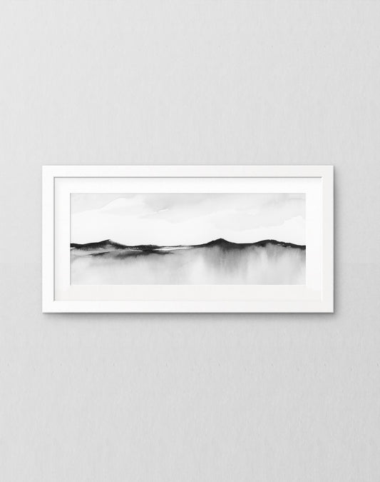 Shadows of the Summit IV - Art Print