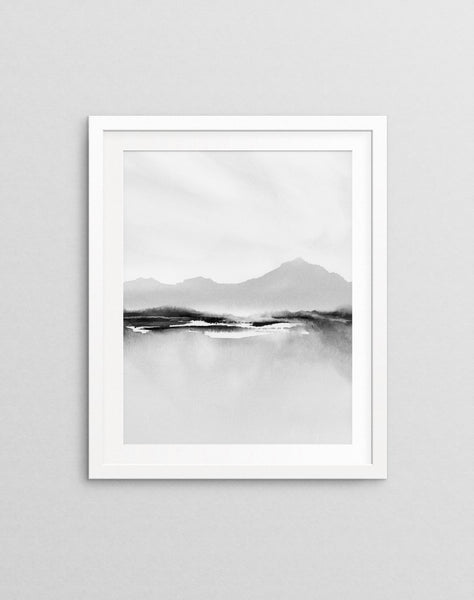 Shadows of the Summit III - Art Print