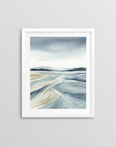 Silent Shores II - Art Print