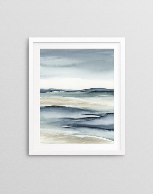 Silent Shores III - Art Print