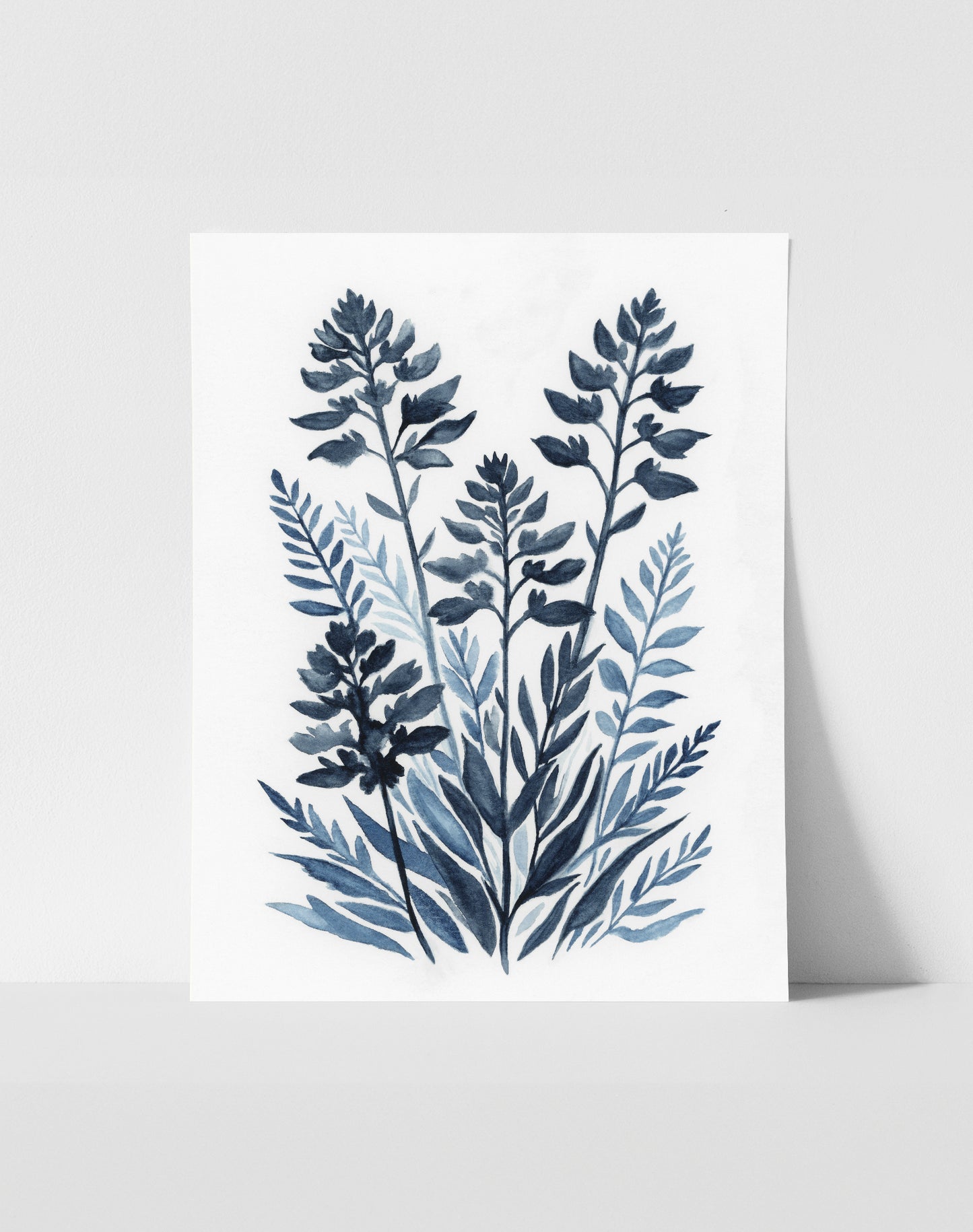 Botanical Blue I - Art Print