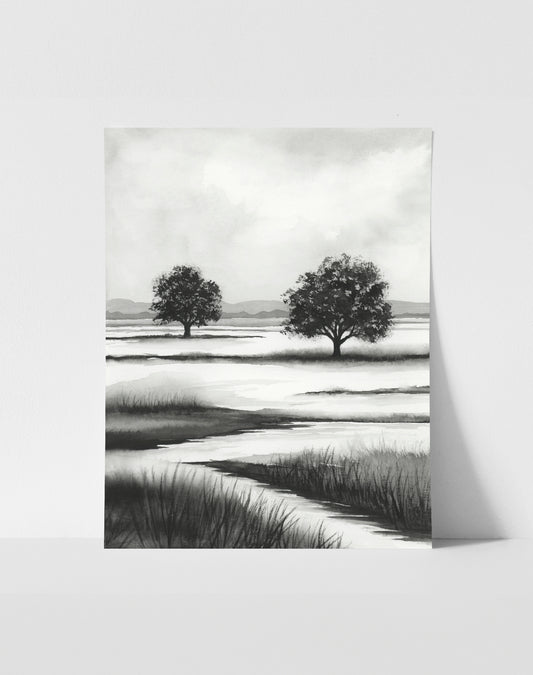 Rooted Shadows II - Art Print