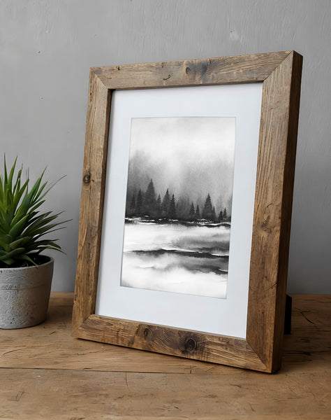 Rustic River V - Art Print