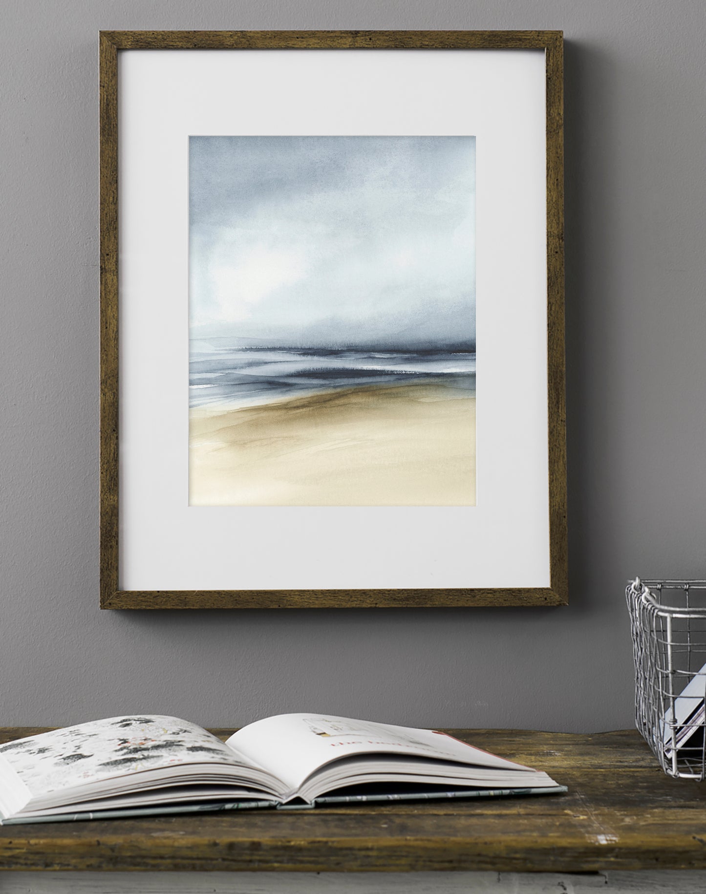 Seaside Serenity II - 8x0 Art Print (Custom)