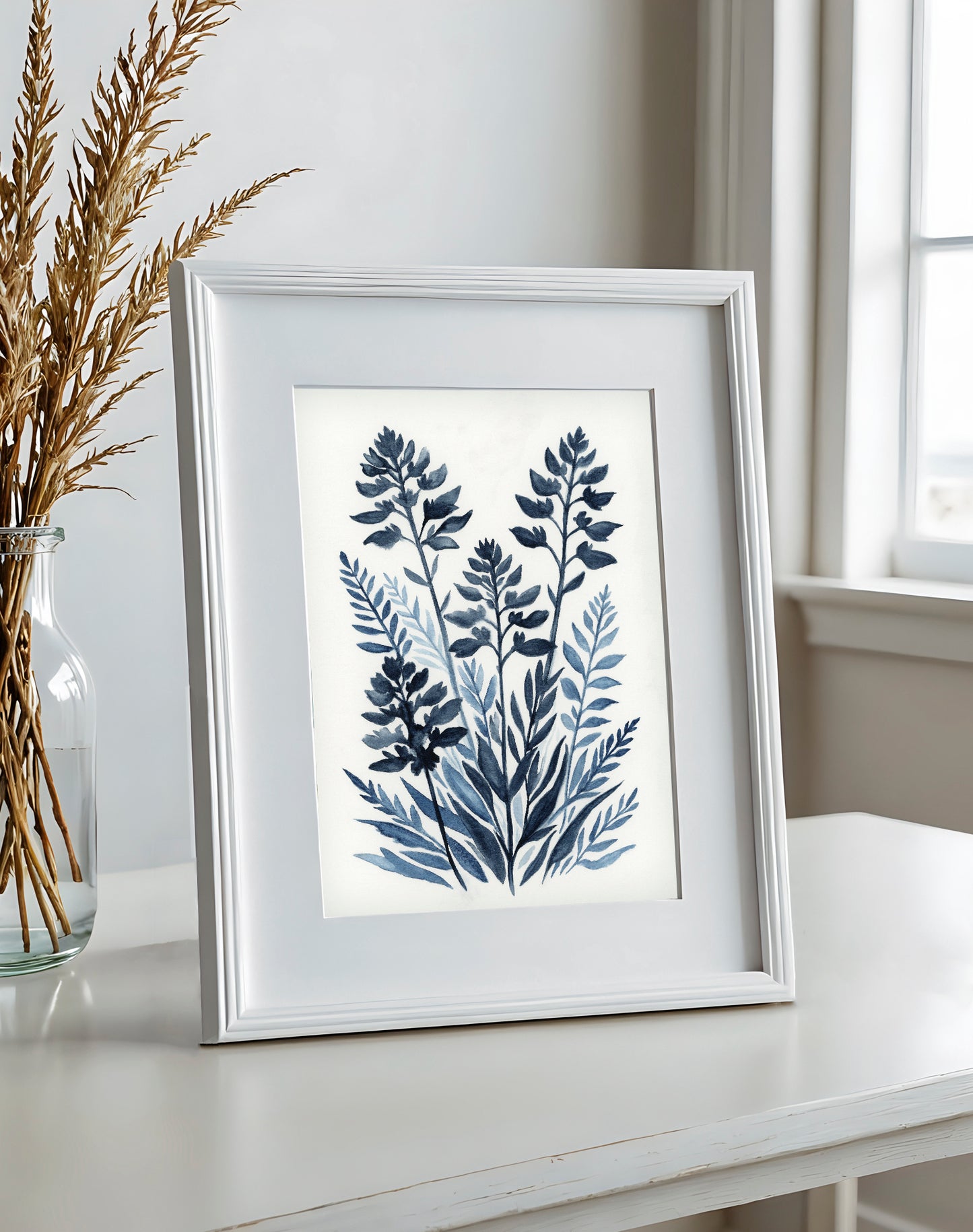 Botanical Blue I - Art Print