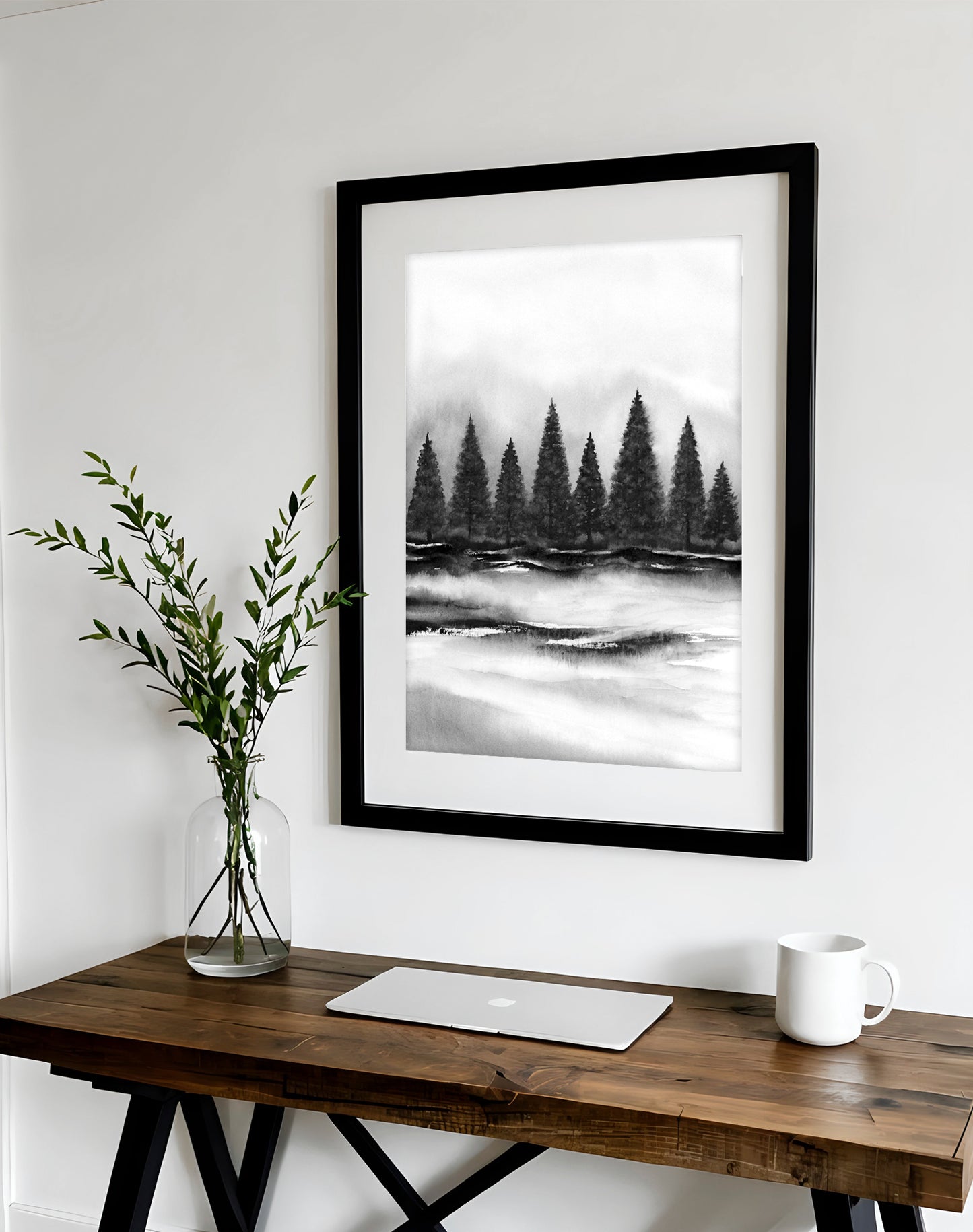 Rustic River IX - Art Print