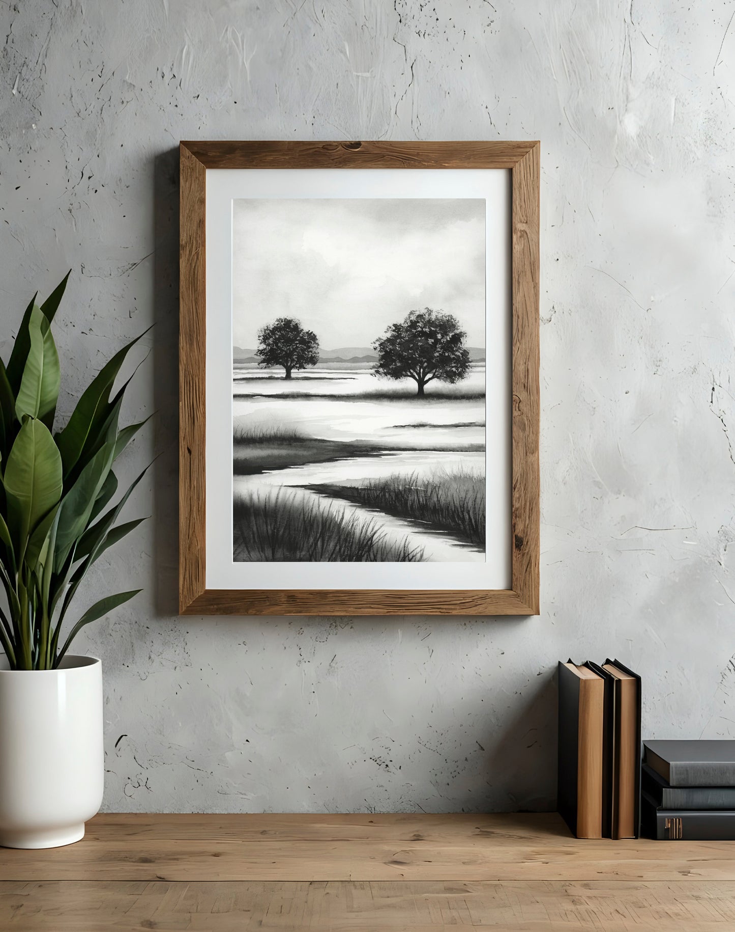 Rooted Shadows II - Art Print