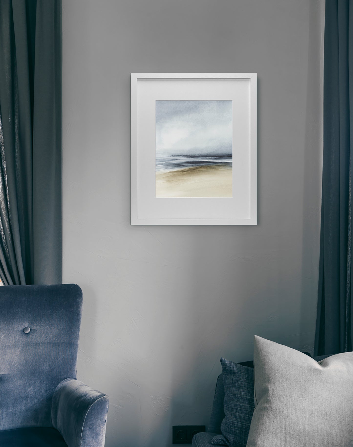 Seaside Serenity II - 8x0 Art Print (Custom)