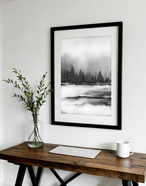 Rustic River V - Art Print