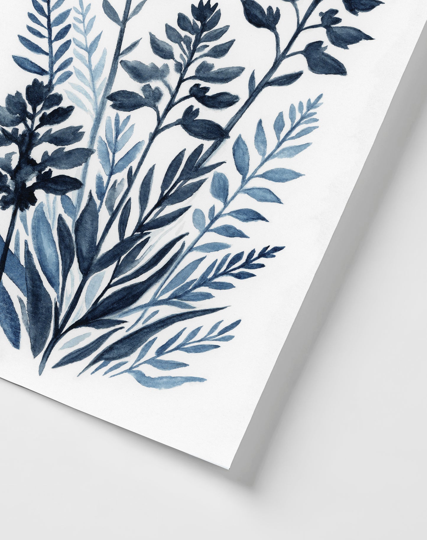 Botanical Blue I - Art Print