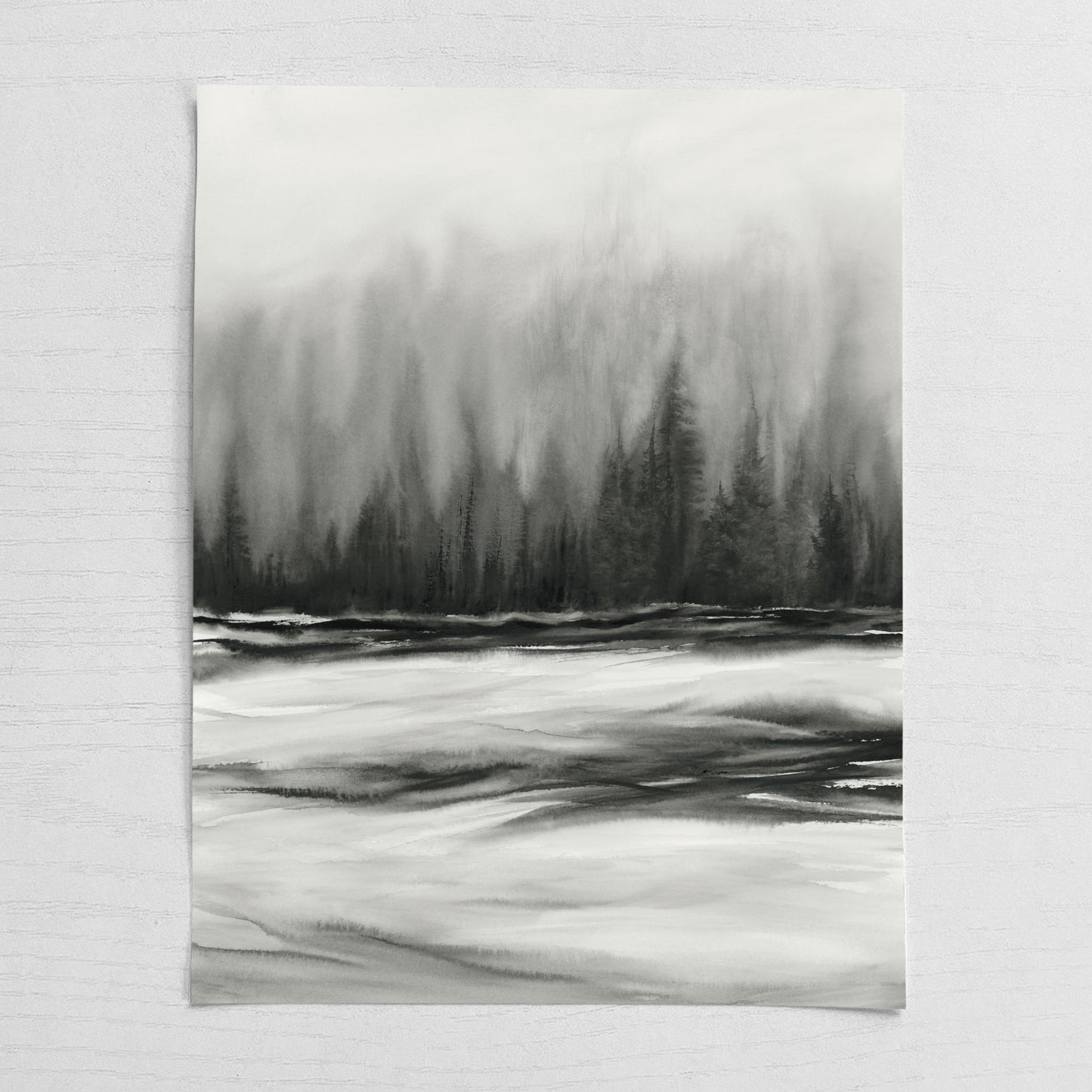 Rustic River VII - Original Art