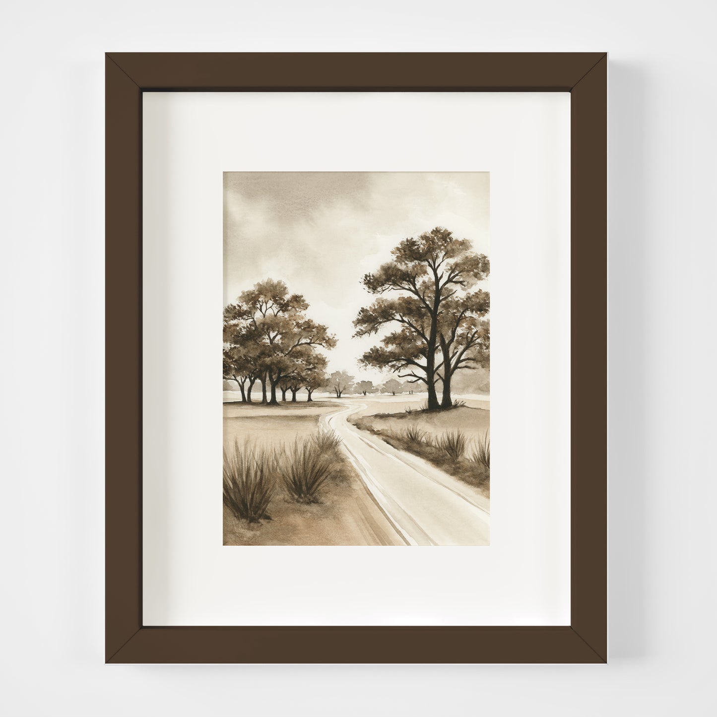 Sepia Shadows IX - Original Art