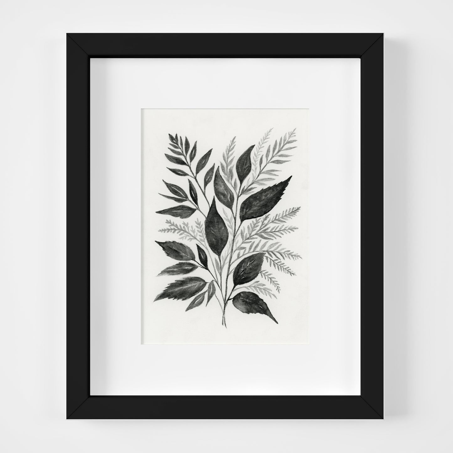 Botanical Black I - Original Art