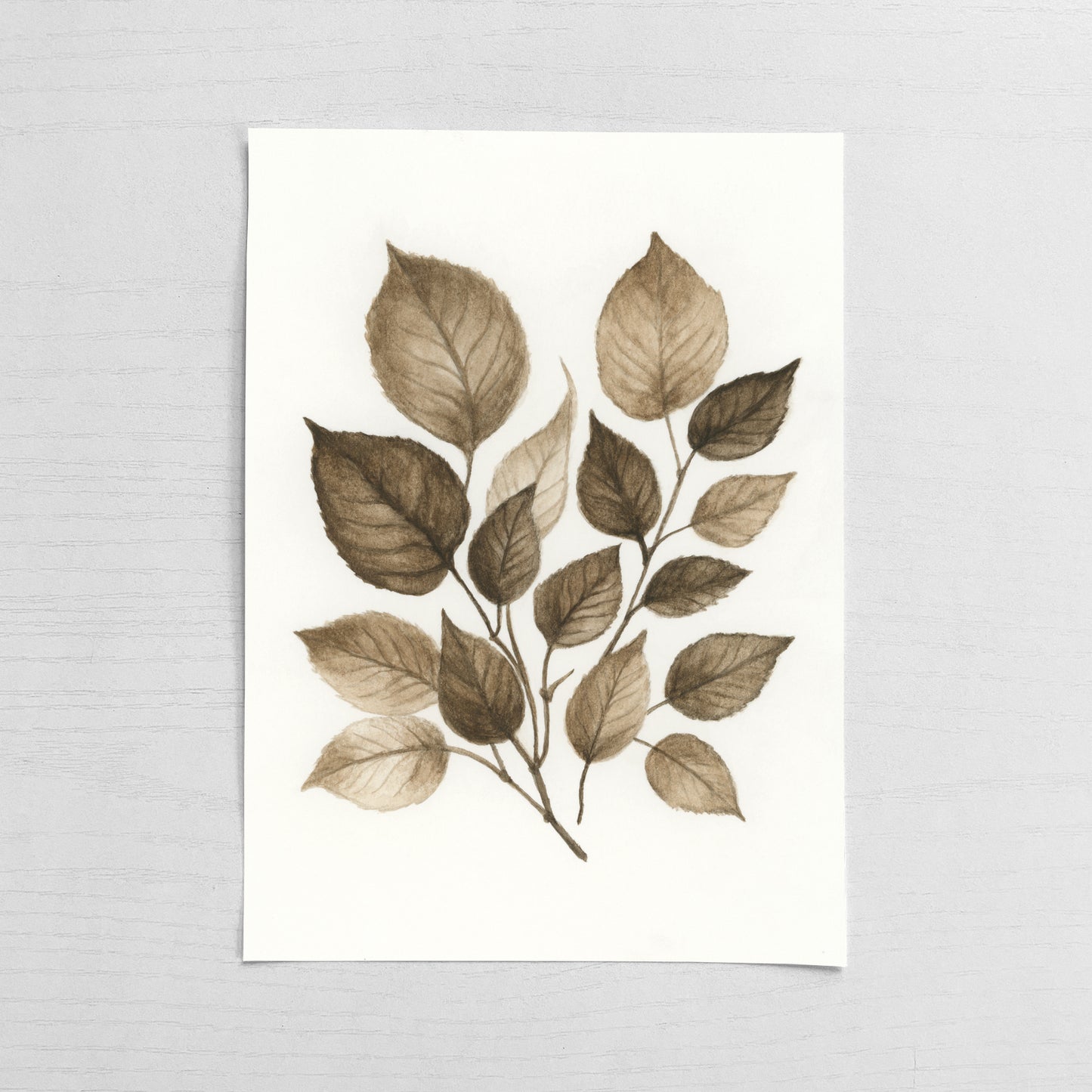 Botanical Brown I - Original Art