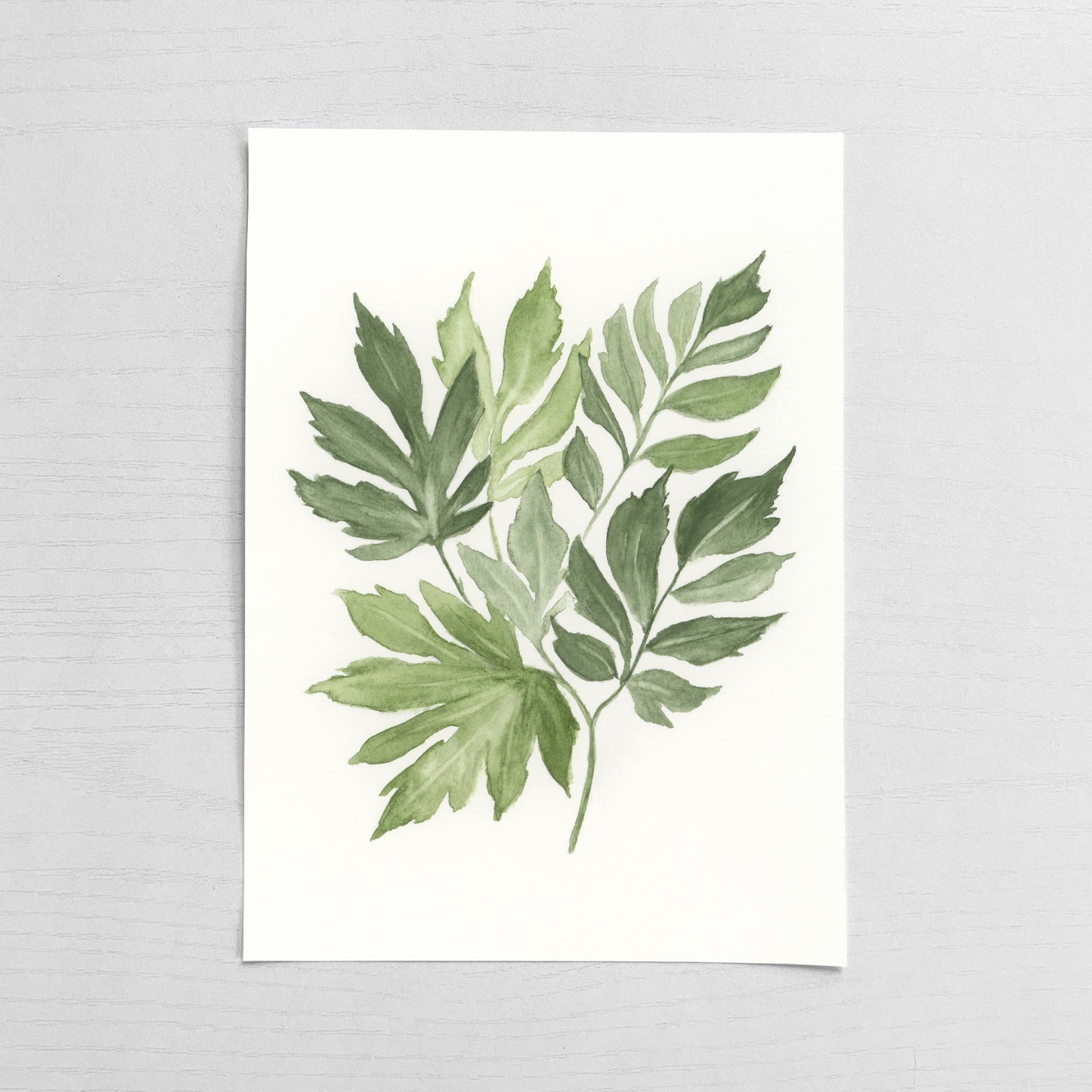 Botanical Green I - Original Art