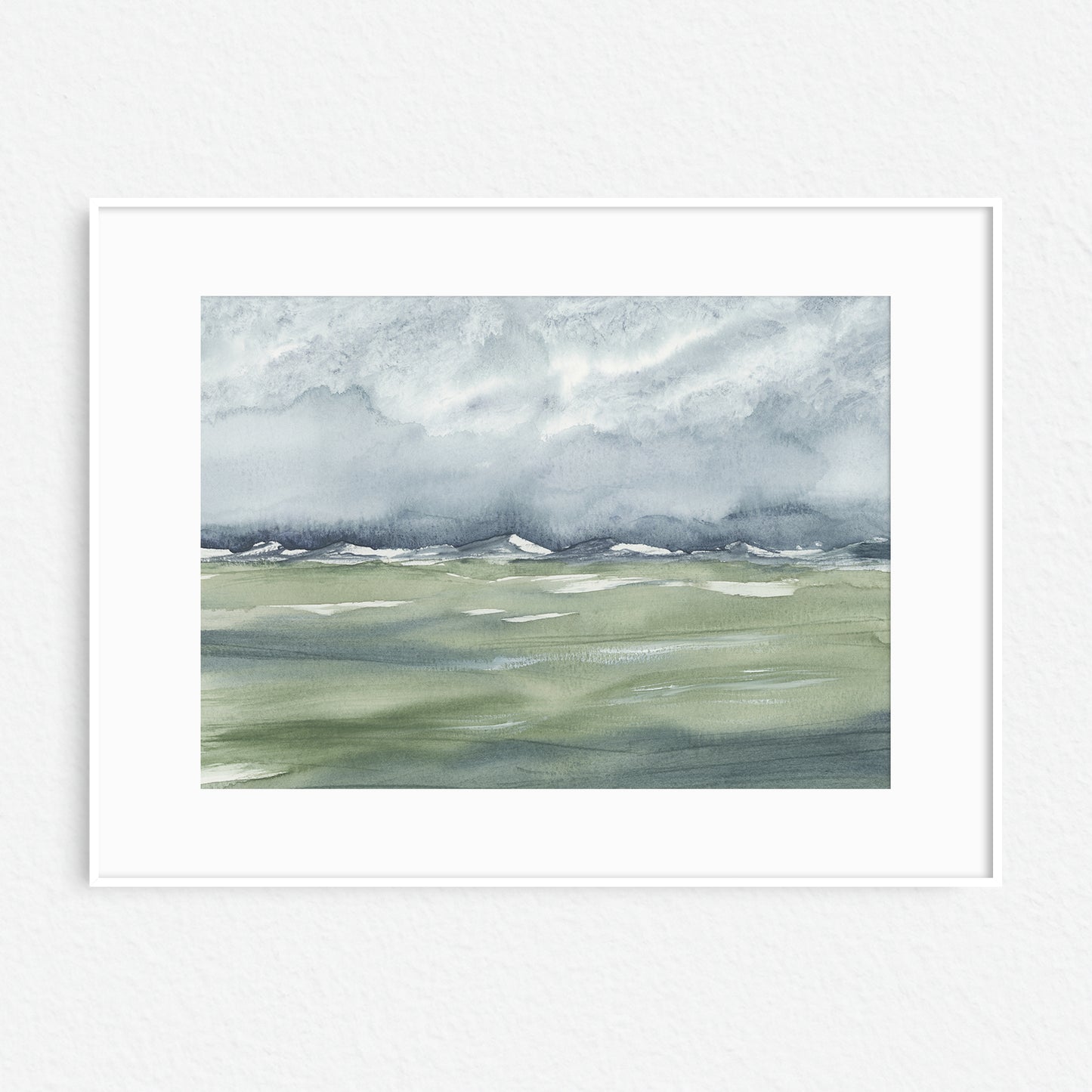 Rain on the Range III - Original Art