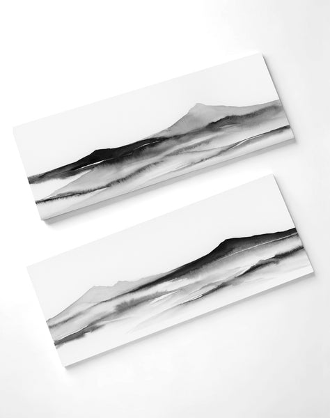 Shadows of the Summit I & II - Art Prints Set of Two